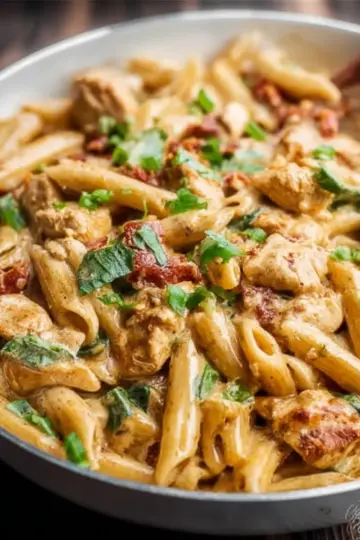 One Pot Creamy Cajun Chicken Pasta