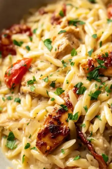 Cajun Chicken Orzo