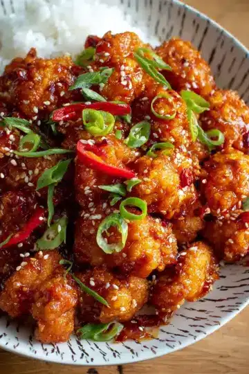 Crispy Sweet Chilli Chicken