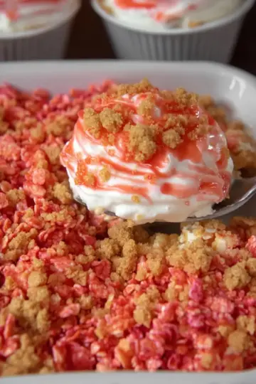 Strawberry Crunch Topping
