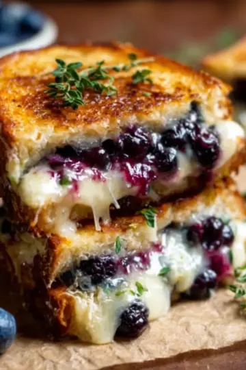 Blueberry White Cheddar Grilled Cheese