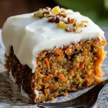 Pineapple Carrot Cake with Cream Cheese Frosting
