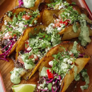 Crispy Black Bean Tacos