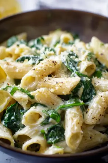 Creamy Spinach Pasta