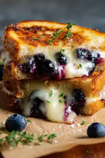 Blueberry White Cheddar Grilled Cheese