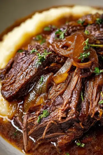 French Onion Pot Roast Recipe