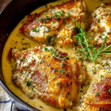 Chicken in White Wine Sauce Recipe