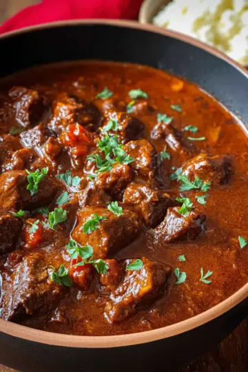 Authentic German Goulash (Rindergulasch)