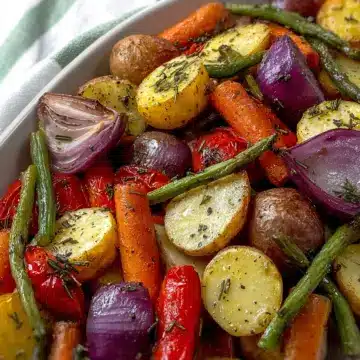 Oven-Roasted Vegetables with Garlic and Herbs