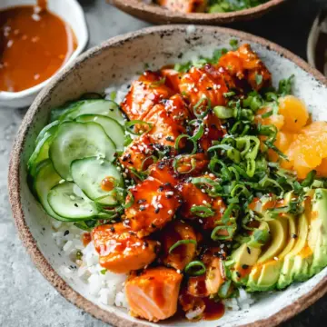 Salmon Sushi Bowls
