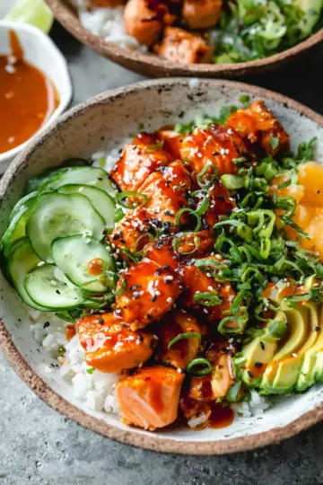 Salmon Sushi Bowls