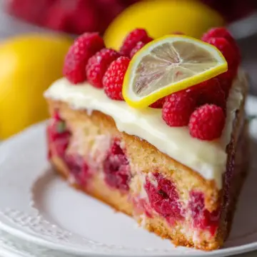 Lemon Raspberry Cake