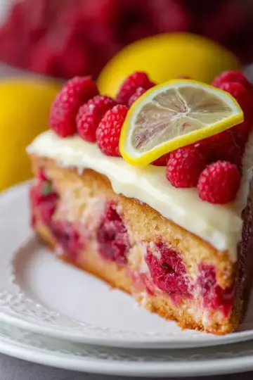 Lemon Raspberry Cake