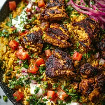 One Pan Shawarma Chicken & Rice