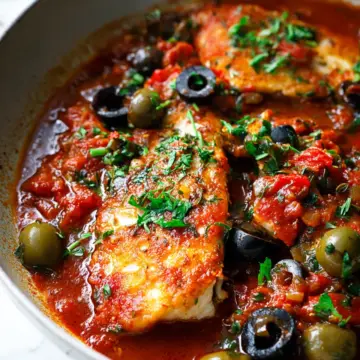 Fish Puttanesca Recipe