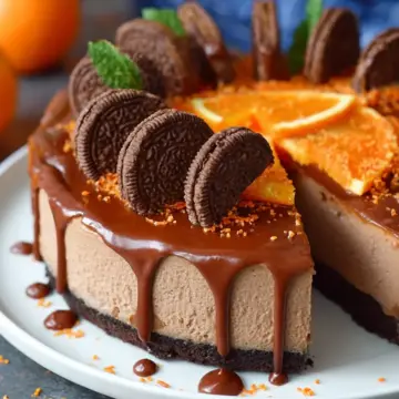 Chocolate Orange Cheesecake