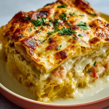 Creamy Seafood Lasagna