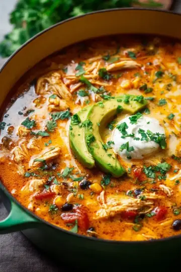 Chicken Enchilada Soup