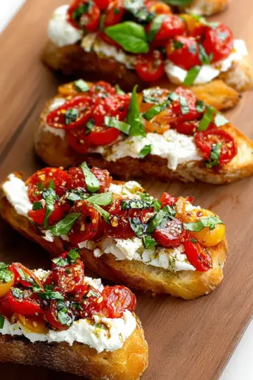 Burrata Bruschetta