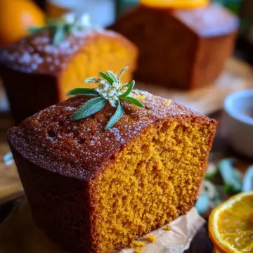 Orange Ginger Honey Cake
