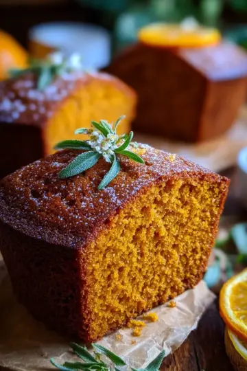 Orange Ginger Honey Cake