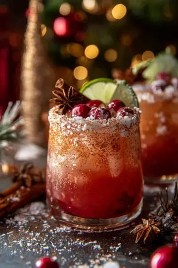 Whoville’s Spiced Up Christmas Margarita