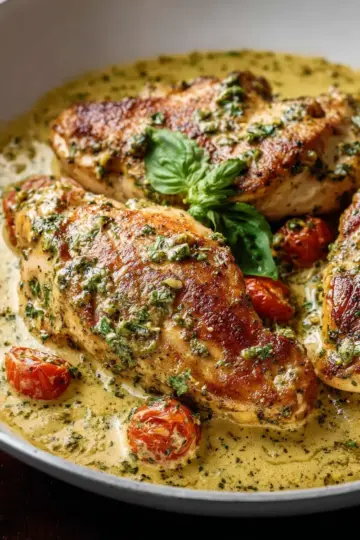 Creamy Pesto Chicken