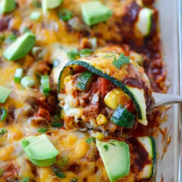 Zucchini Enchiladas