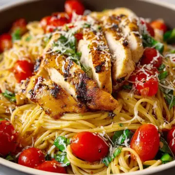 Bruschetta Chicken Pasta Recipe