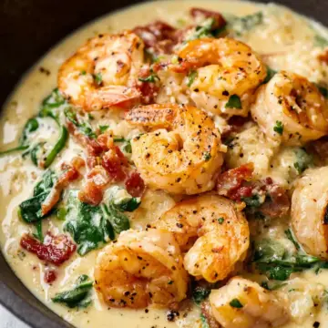 Easy Creamy Tuscan Shrimp Recipe