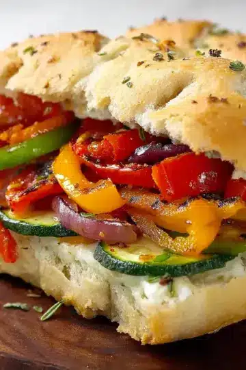 California Grilled Veggie Sandwich