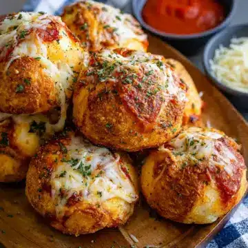 Air Fryer Pizza Bombs