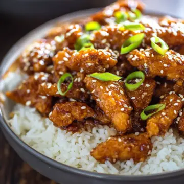 20 Minute Healthy Sesame Chicken