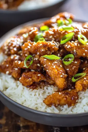 20 Minute Healthy Sesame Chicken