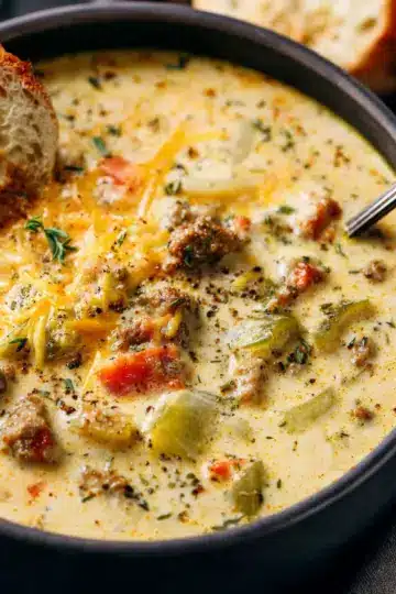Cheeseburger Soup