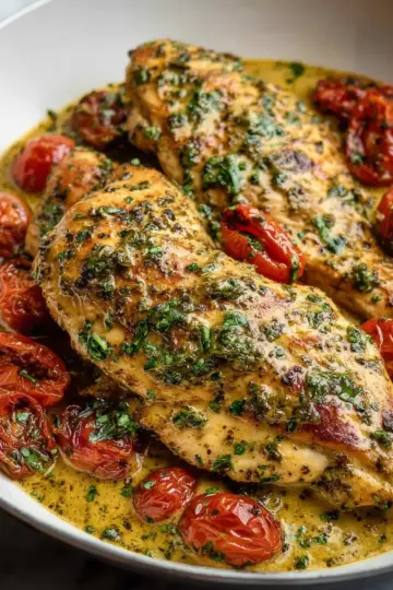 Creamy Pesto Chicken