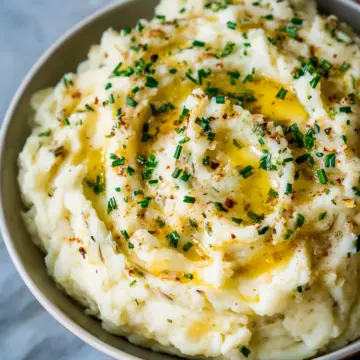 Roasted Garlic Mashed Potatoes Recipe