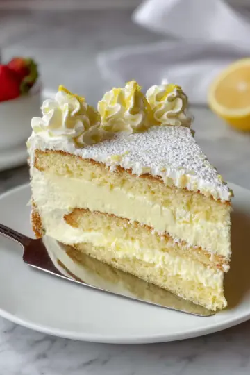 Cheesecake Factory Italian Lemon Cream Cake