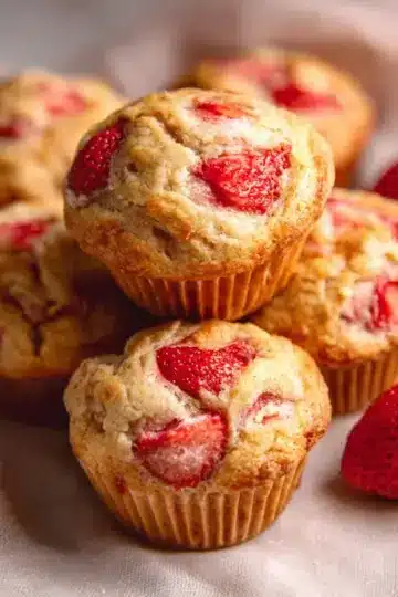 Strawberry Banana Muffins