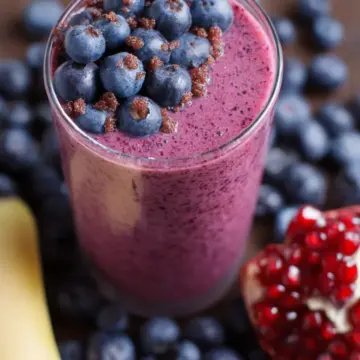Blueberry Pomegranate Smoothie