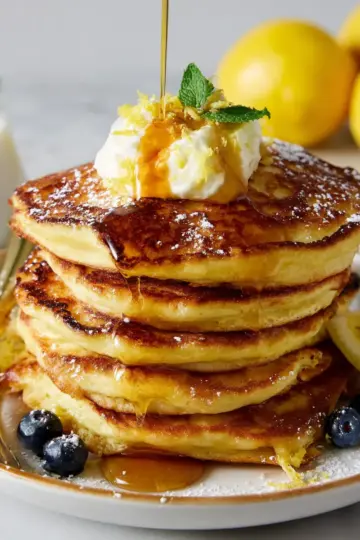 Lemon Ricotta Pancakes