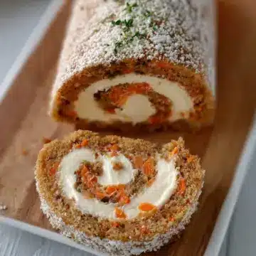 Carrot Cake Roll