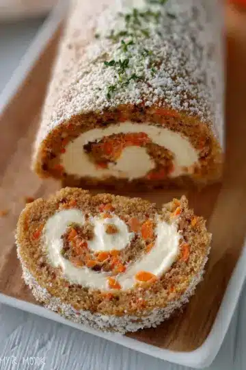 Carrot Cake Roll