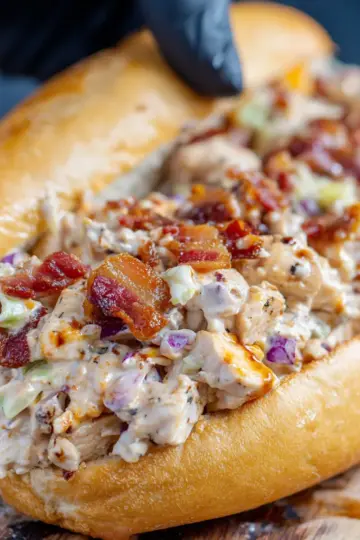 Chicken Bacon Ranch Chopped Sandwich