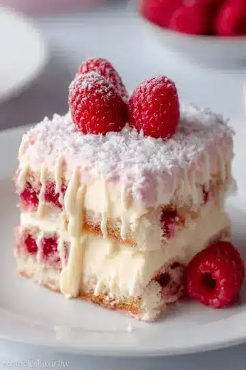 White Chocolate Raspberry Tiramisu