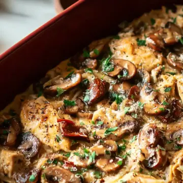Chicken Marsala Casserole