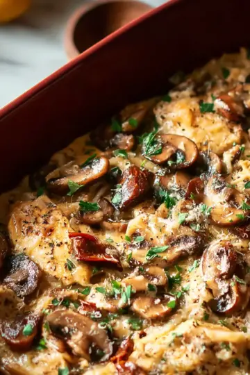 Chicken Marsala Casserole