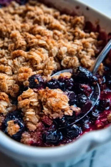 Blueberry Crisp Recipe