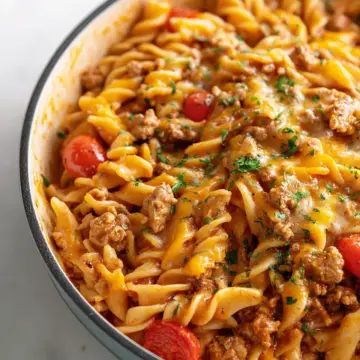 Ground Turkey Pasta Recipe