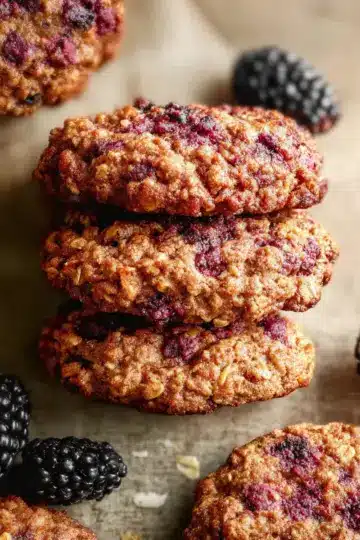 Blackberry Oatmeal Cookies